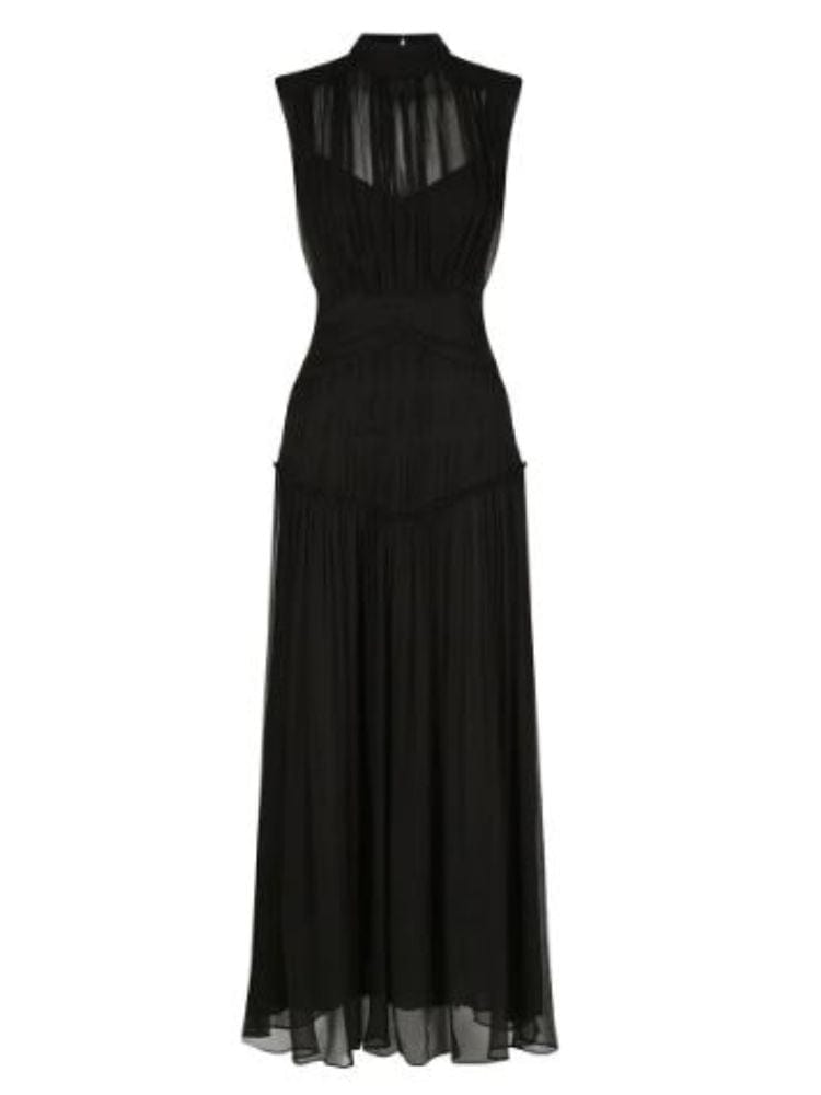 BOHEMIAN THE LABEL  CLASSIC BLACK / S Nicola Sleeveless Midi Dress