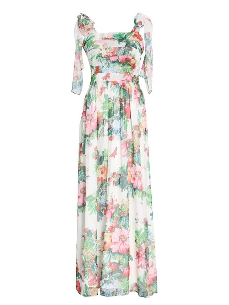 BOHEMIAN THE LABEL  Joi Floral Gown Dress